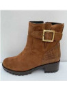 Bottines marron